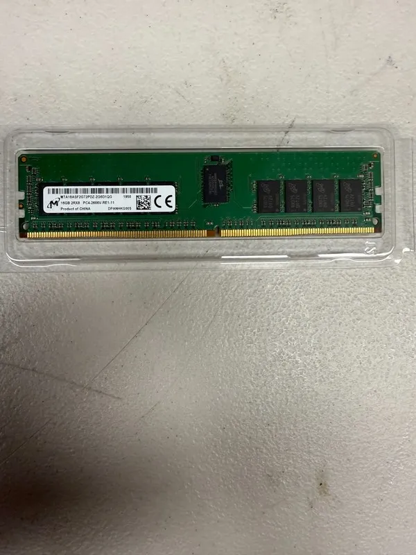 Модуль памяти Micron 16GB MTA18ASF2G72PDZ-2G6D1QG DDR4-2666 ECC RDIMM 2Rx8 RAM