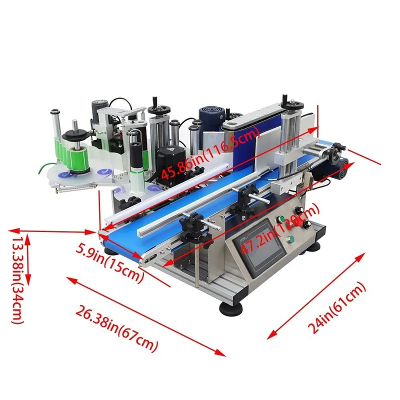 Конвейер LT-150D Automatic Conveyor Table Round Bottle High Speed LabelingCoding