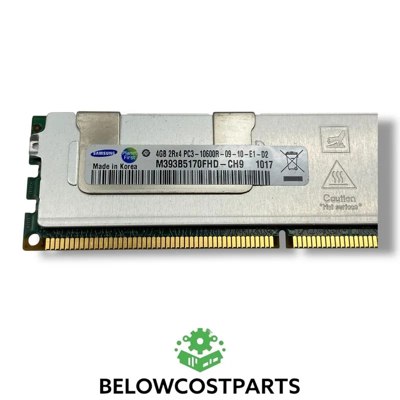 Модуль памяти 💻 Samsung 8GB (2x4GB) DDR3-1333 PC3-10600R 2Rx4 M393B5170FHD-CH9 ⚙