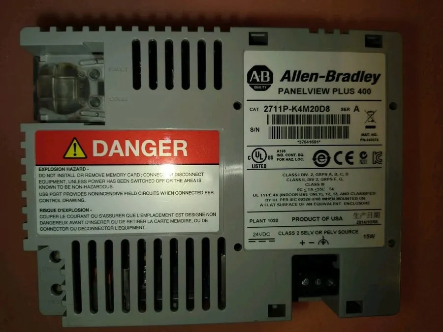 Панель оператора Allen Bradley 2711P-K4M20D8 PanelView Pl 6 Graphic Terminal