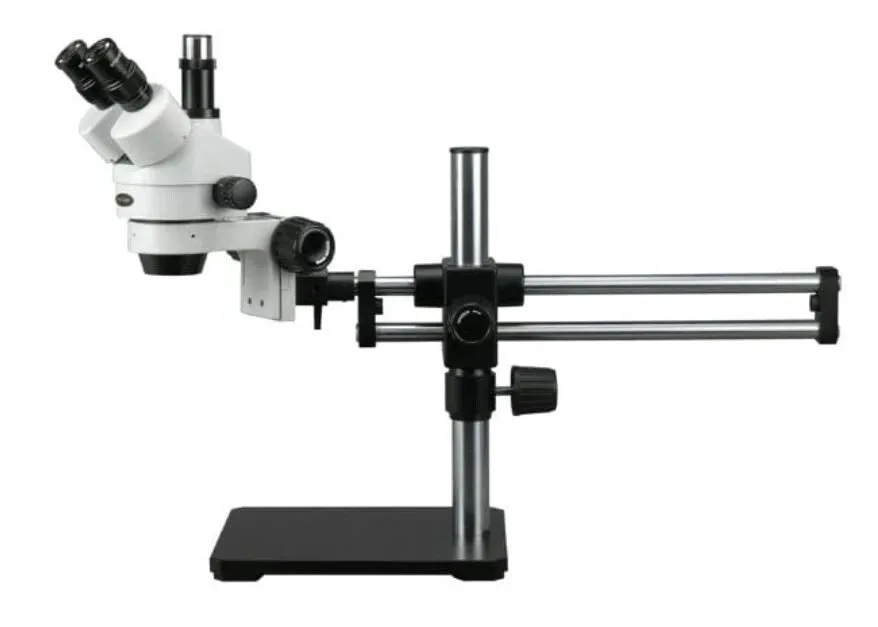 Микроскоп AmScope 3.5X-180X Trinocular Stereo Microscope on Ball Bearing Boom St