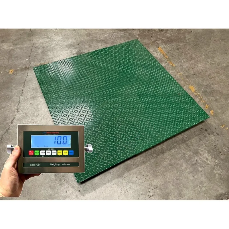 Весы US-MR7272 “Mr Reliable” 6x6 Floor Scale NTEP (1,000 lb x 0.2 lb)