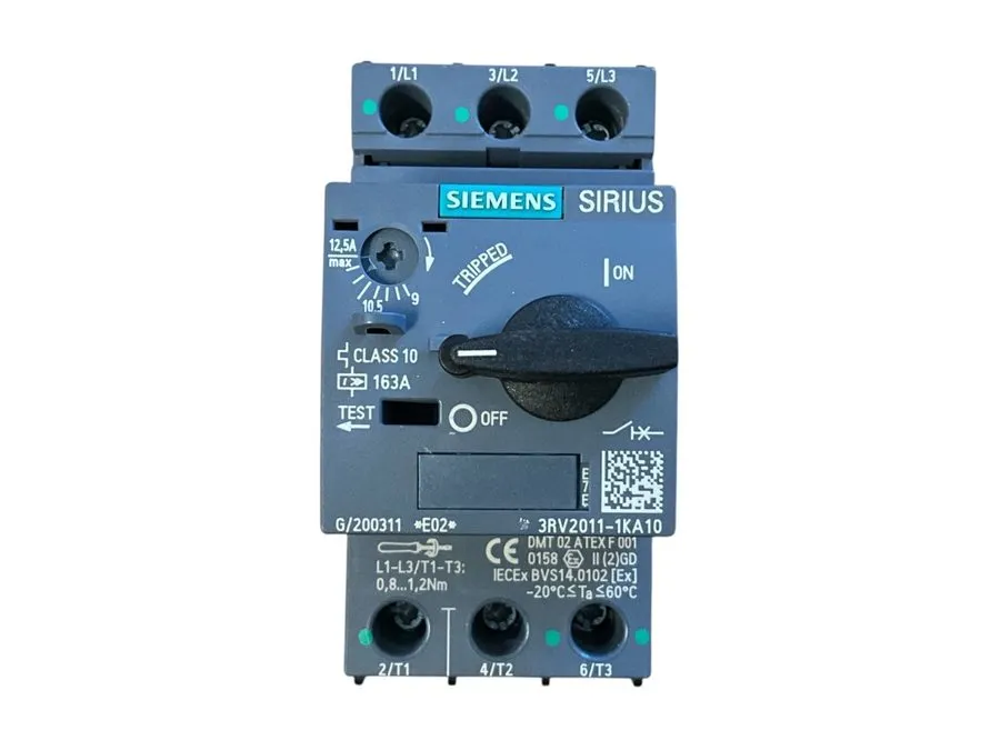 Автоматический выключатель Siemens SIRIUS 3RV2011-1KA10 Motor Protection Circuit