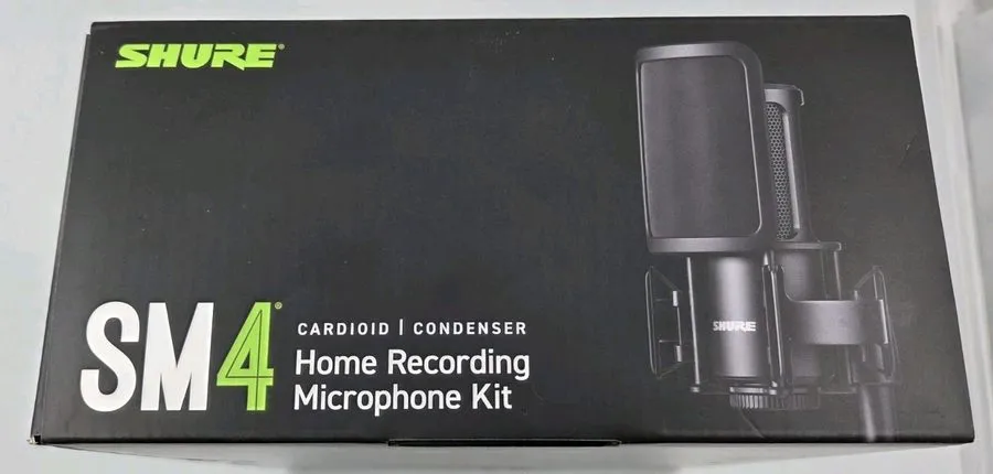 Микрофон Shure SM4-K-KIT Dual Diaphragm Condenser Microphone Home Recording Kit — фото лота 2