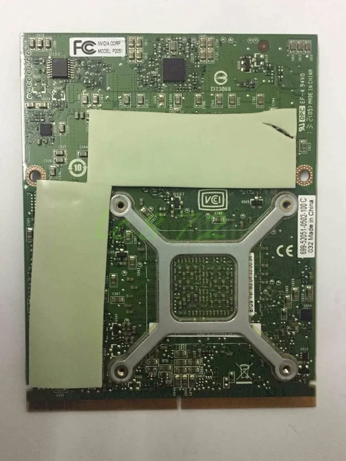 GPU-ускоритель HP 665787-001 689281-001 NVIDIA Quadro K4000M 4GB MXM N14E-Q3-A2 