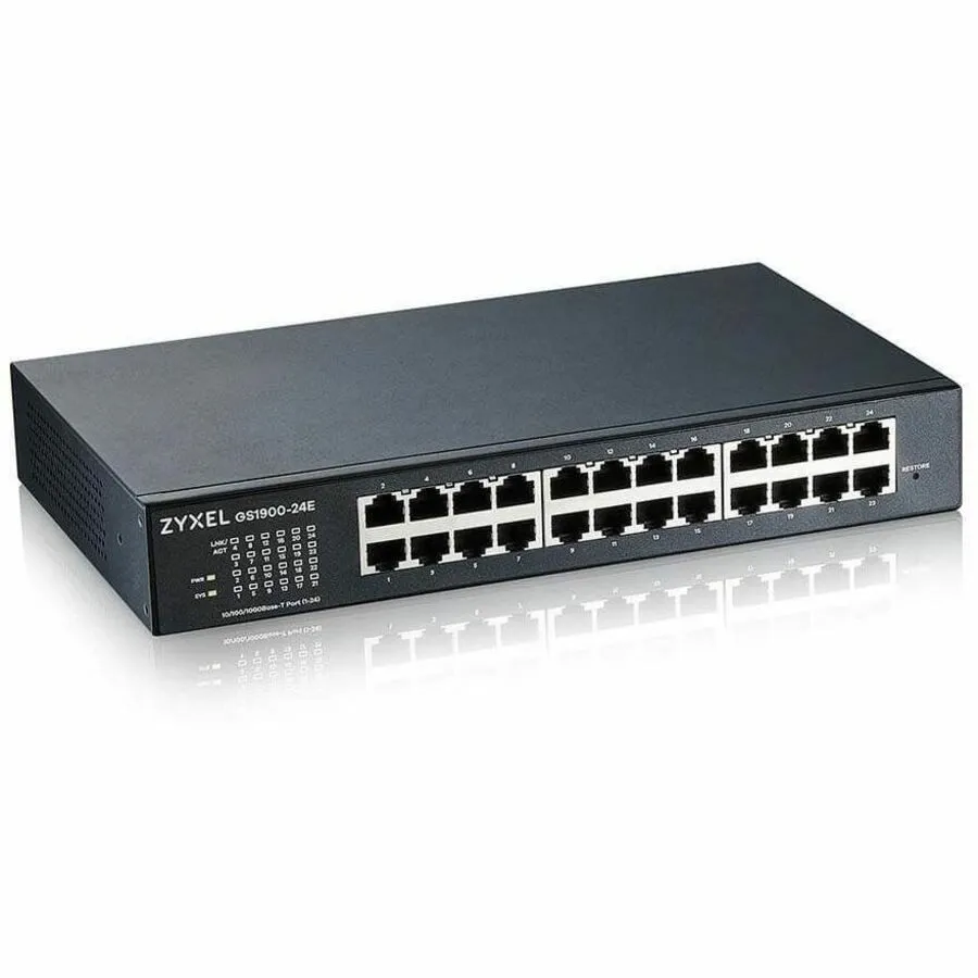 Коммутатор Zyxel GS1900-24E 24-Port Gigabit Ethernet Smart Managed Switch — фото лота 2
