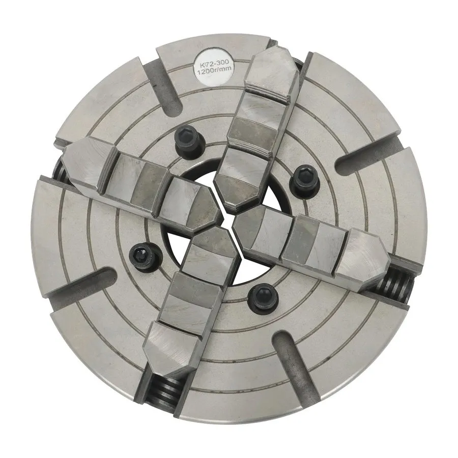 Режущий инструмент K72-300 4-Jaw Lathe Chuck 12 Inch Self Centering Independent