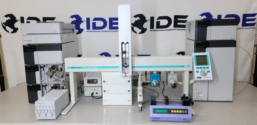 Хроматограф Shimadzu Prominence LC-20A HPLC System CTC LEAP Autosampler UV/VIS D — фото лота 1