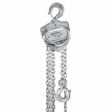 Таль OZ LIFTING PRODUCTS OZSS010-15CH Manual Chain Hoist 2000lb Lift Cap — фото лота 1