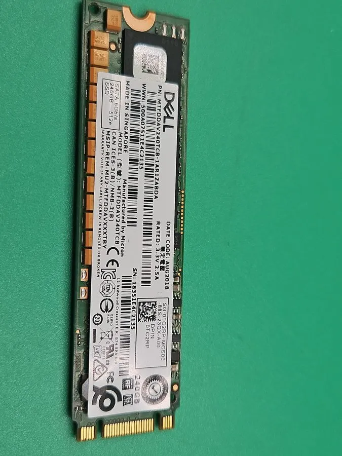 Сервер MTFDDAV240TCB