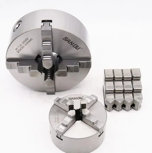 Режущий инструмент Four-jaw self-centering chuck K12-200 manual linkage lathe ch