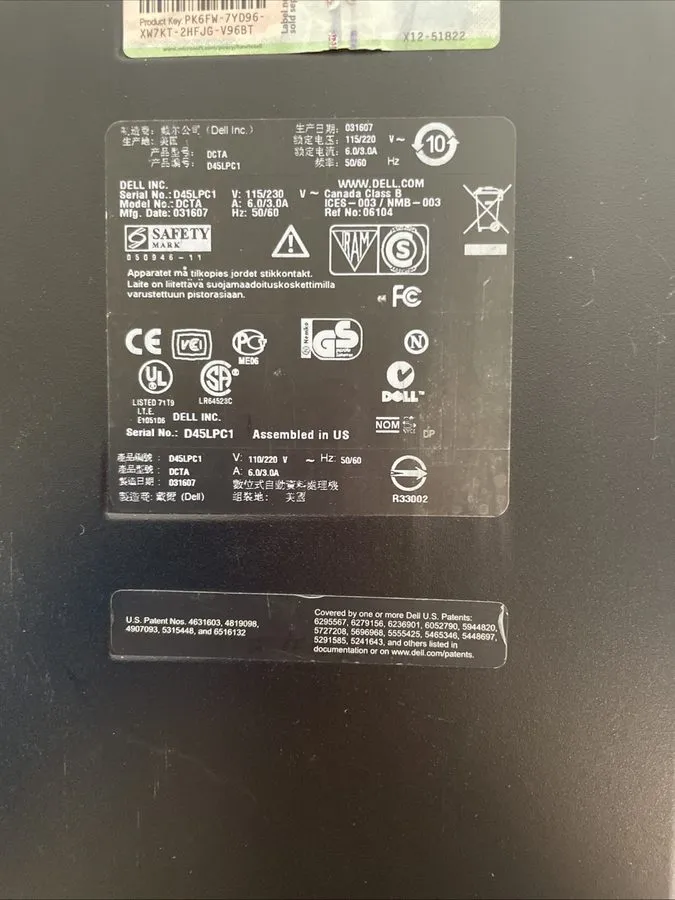 GPU-ускоритель Dell nVidia FX4500 Quadro 512MB 900-50348-0100-001 KU705 — фото лота 3