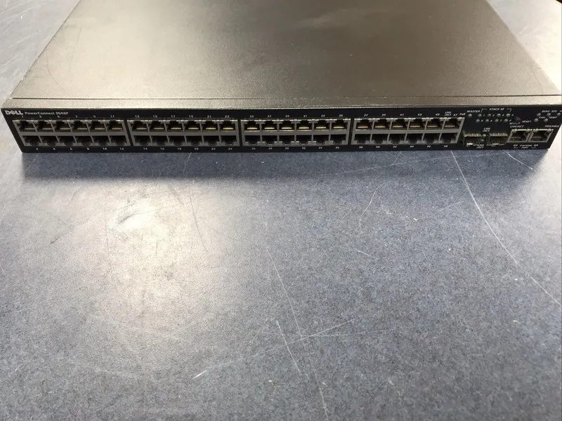 Коммутатор Dell PowerConnect 3548P 48-Port PoE Managed Gigabit Ethernet Switch