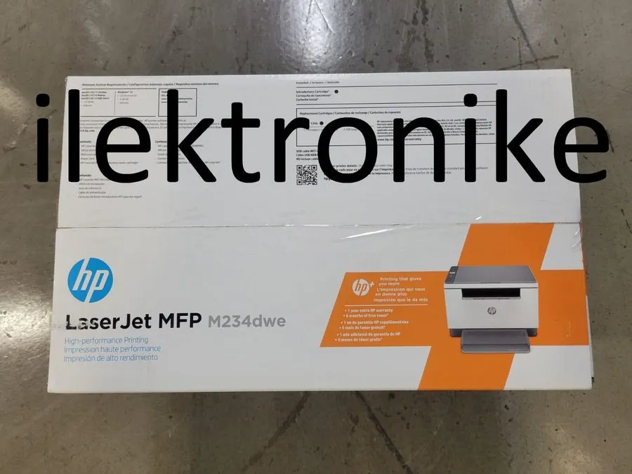 Лазерный принтер HP LaserJet M234dwe Wireless Monochrome Laser All-In-One Printe