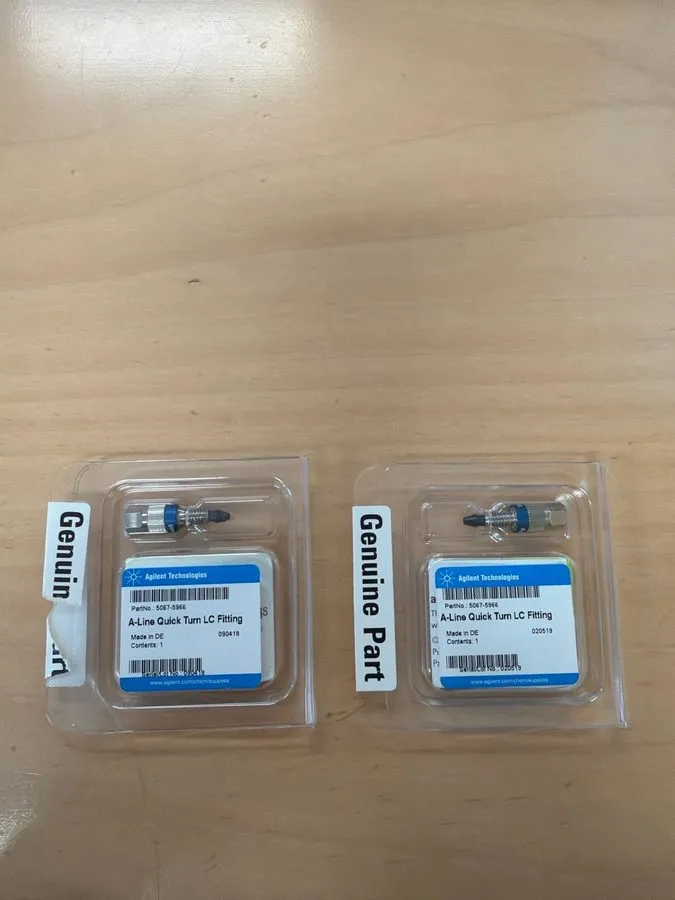 Хроматограф Agilent HPLC LC Fittings Parts Lot PEEK Quick Turn 5067-5966 G7167-6 — фото лота 1
