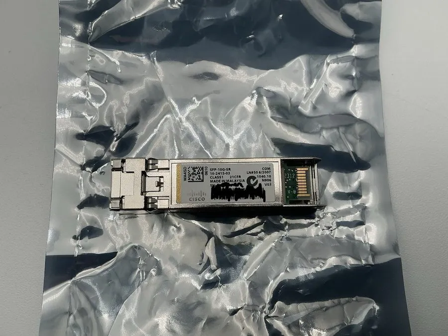 Трансивер Cisco SFP-10G-SR-S 10G SFP+ 850nm LC MMF Transceiver 10-3105-01