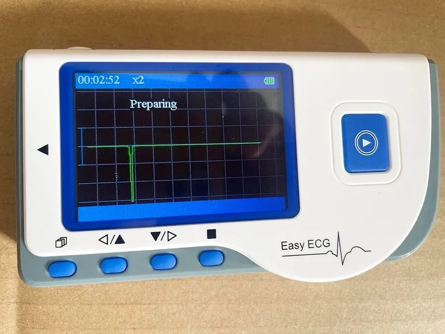 Электрокардиограф PC-80B HANDHELD ECG monitor COLOR SCREEN W/ BLUETOOTH choose e