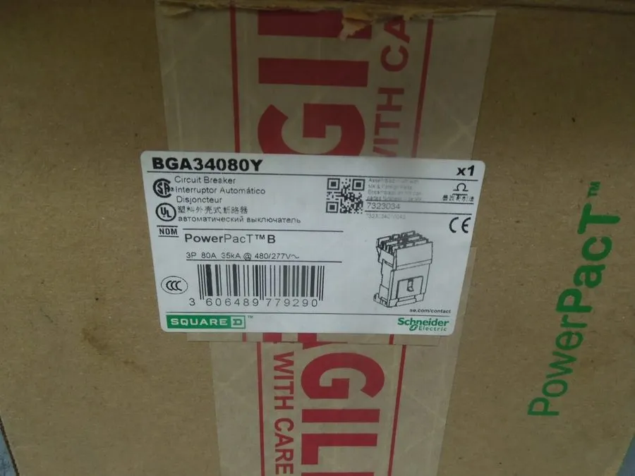 Автоматический выключатель Square D PowerPacT B Frame I-Line Circuit Breaker BGA