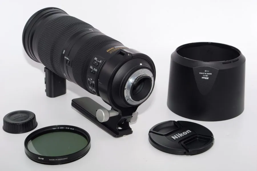 Объектив Nikon 200-500mm f/5.6E AF-S NIKKOR ED VR Lens, Works Perfectly