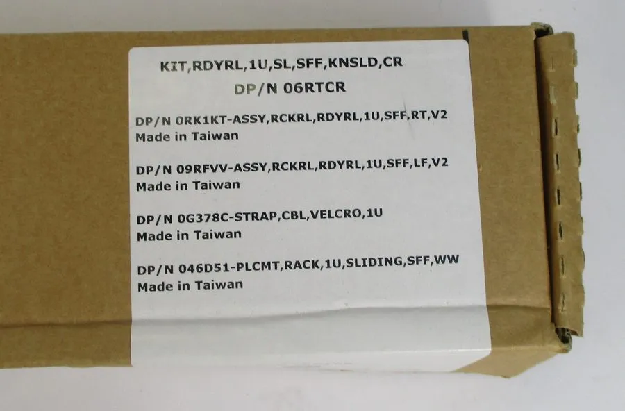 Комплект направляющих Dell 06RTCR 1U Rail Kit
