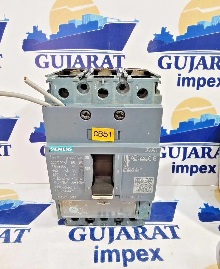 Автоматический выключатель Siemens 3VA1112-5EE32-0AA0 Circuit Breaker 125A W3VA9