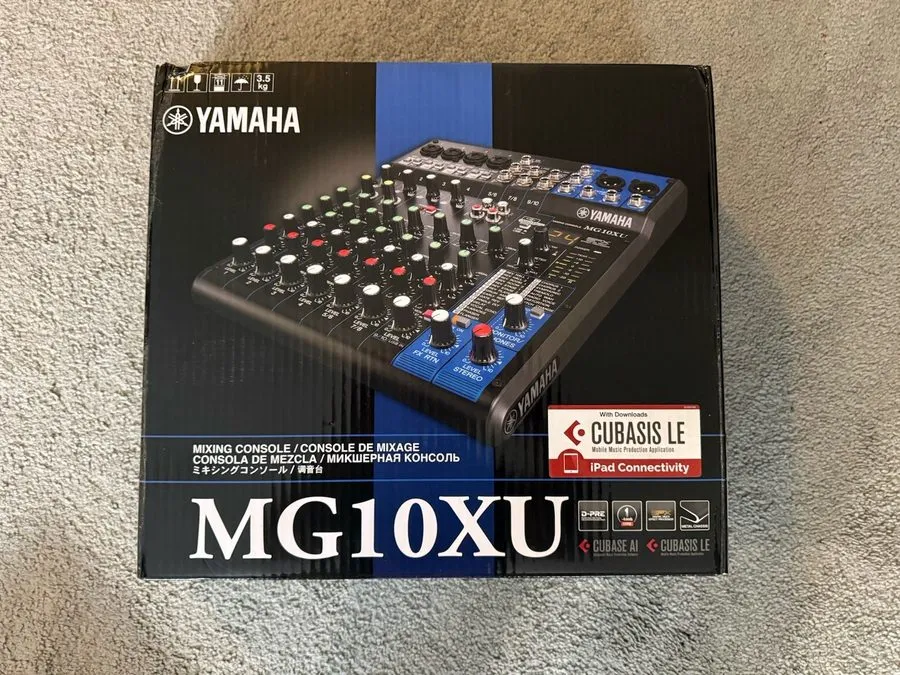 Микшерный пульт YAMAHA MG10XU Analog Mixing Console Audio Interface Mixer Effect