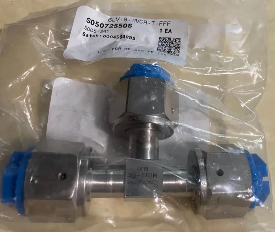 Фитинг Swagelok 6LV-8-WVCR-T-FFF 316L VAR Welded VCR Face Seal Fitting FNSP