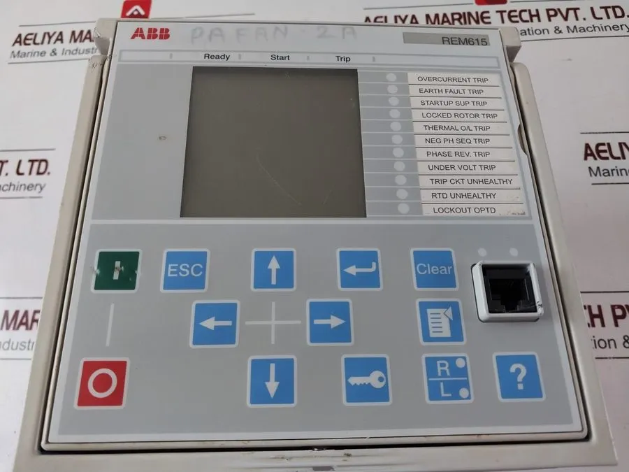 Реле защиты ABB REM615 HBMBCCAHNCA1BNN1XD Motor Protection And Control Relay REM