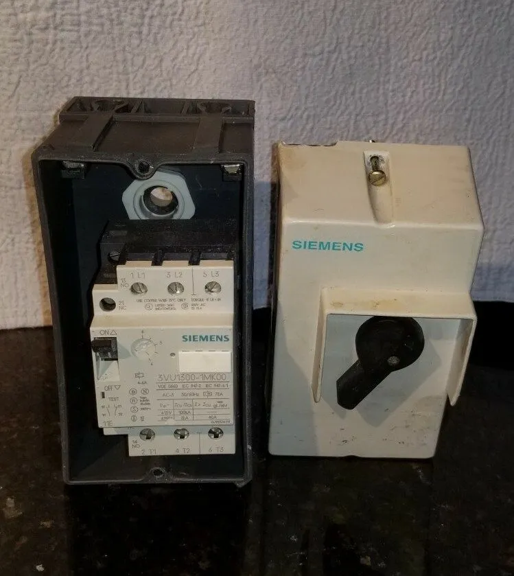 Автоматический выключатель Lot 2 Siemens 3VU1300-1MK00 Motor protection circuit 