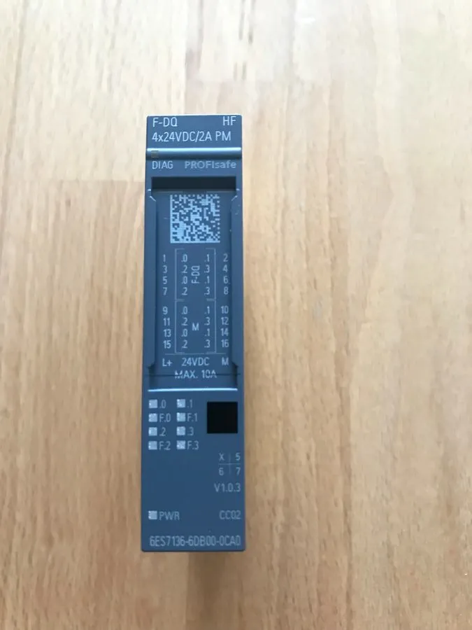 Модуль ввода-вывода ET 200SP, F-DQ 4x24, 6ES7136-6DB00-0CA0, WITHOUT BOX