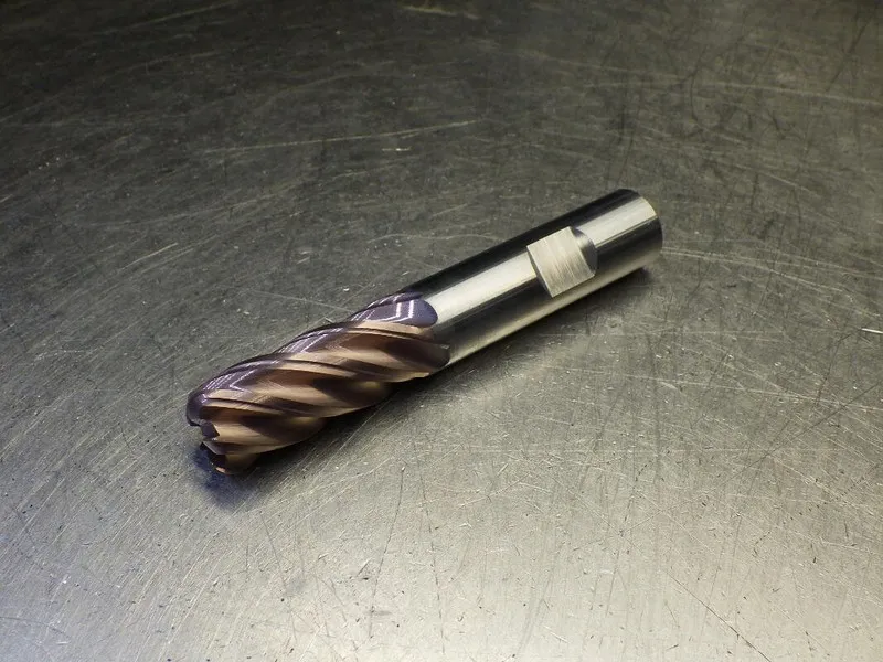 Режущий инструмент Kyocera / SGS 16mm 3 Flute Carbide Cr Endmill Shank 2mm R 434