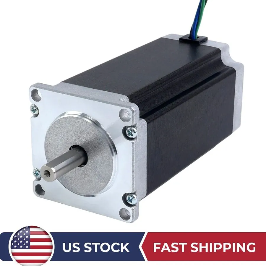 Шаговый двигатель Nema 23 Stepper Motor 3.0Nm(425oz.in) 57x100mm 4.2A 8mm Shaft 