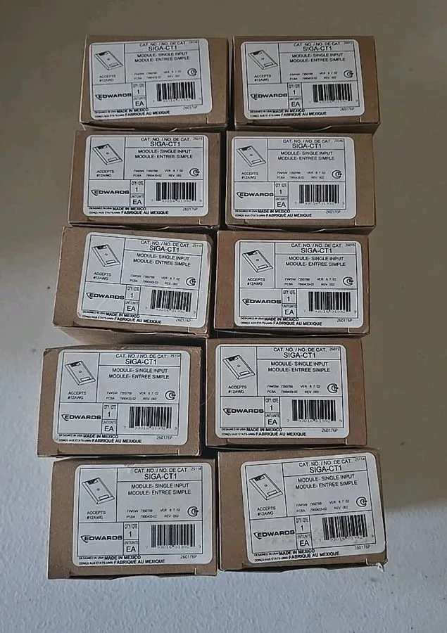 Модуль ввода-вывода Edwards SIGA-CT1 Single Input Module