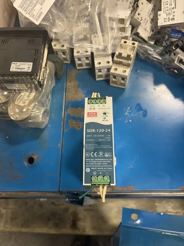 Блок питания MEAN WELL SDR-120-24 24V 5A 120W DIN Rail Power Supply 100-240VAC D