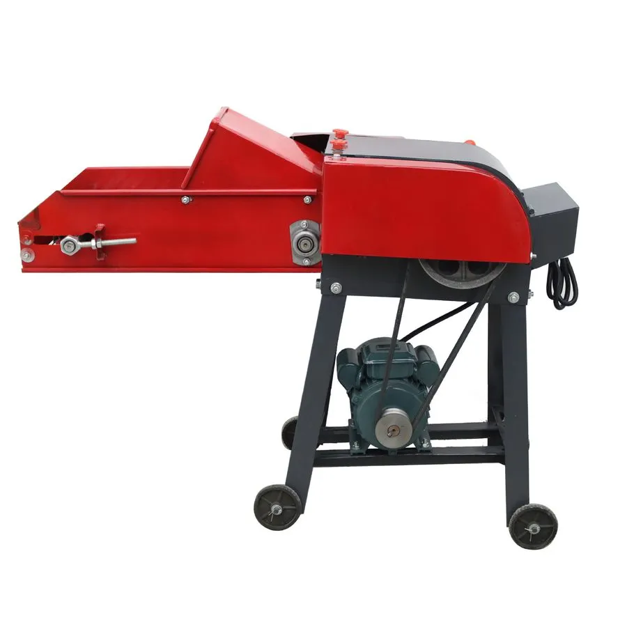 Конвейер 4-Blade 400-800kg/h Hay Cutter Pulverizer Straw Feed Crusher 220V 3KW C