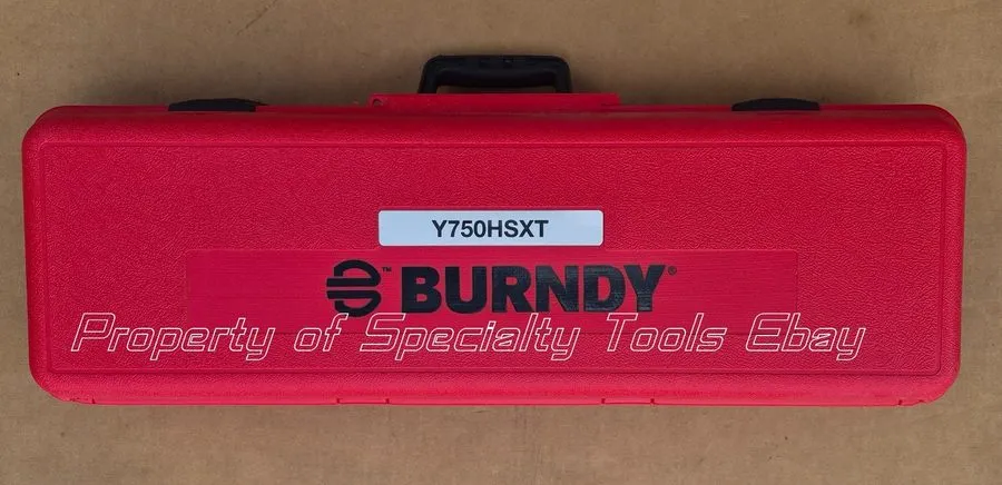 Электрооборудование Burndy Y750HSXT 12 Ton Hydraulic Hand Crimper. TOOL ONLY