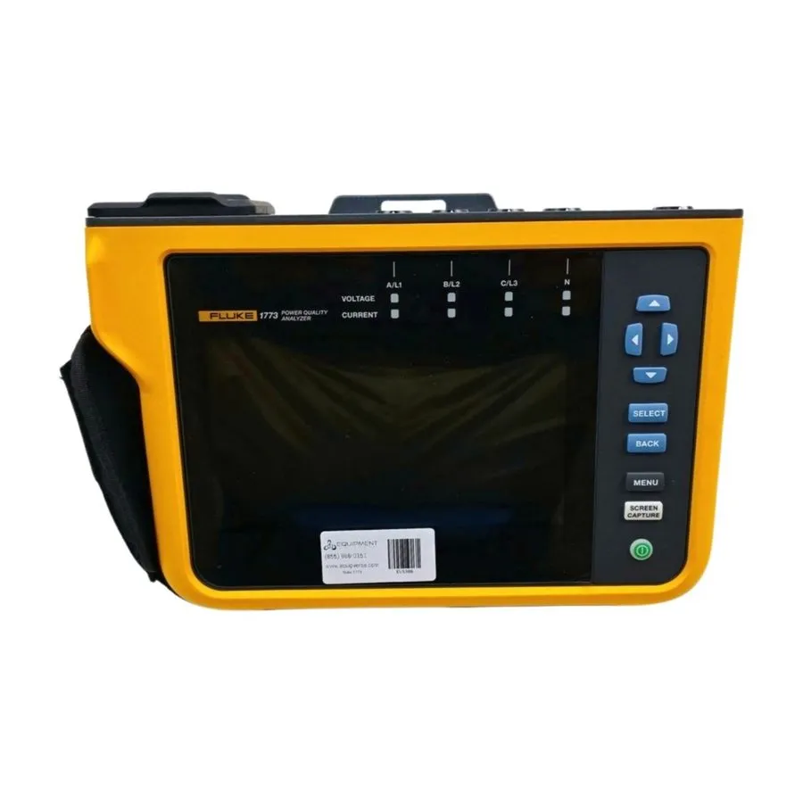 Анализатор Fluke 1773 Three-Phase Power Quality Analyzer