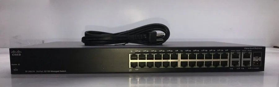 Коммутатор Cisco SF300-24P 24-Port 10/100 PoE Managed Ethernet Switch