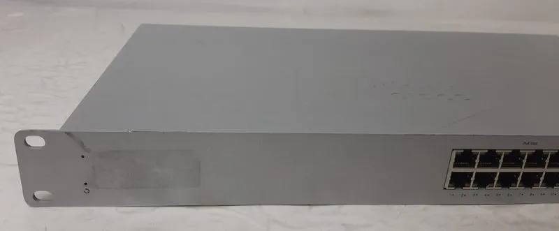 Коммутатор Cisco Meraki MS125-24P-HW 10G L2 370W PoE Switch box in bad cond — фото лота 2