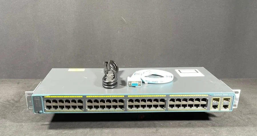 Коммутатор Cisco WS-C2960-48TC-L 48 Port Ethernet Switch