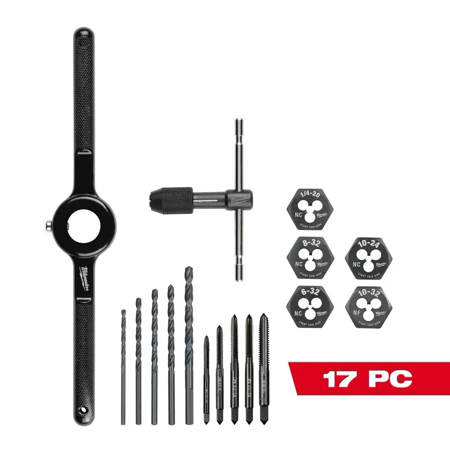 Режущий инструмент Milwaukee 49-22-5600 Heavy Duty SAE Tap and Die Set