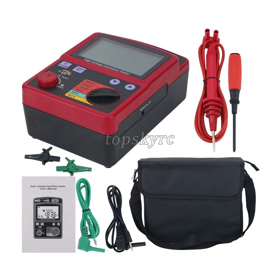 Тестер GM3125 High-Precision Digital Insulation Resistance Tester Megohmmeter 50