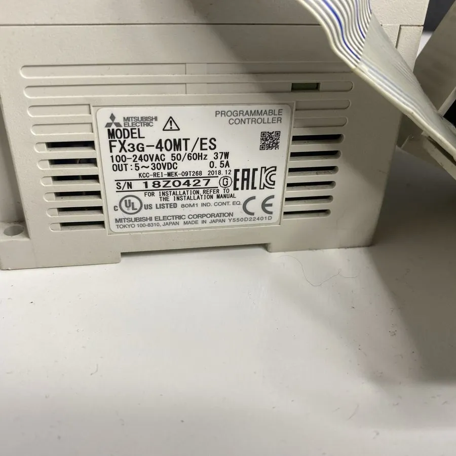 ПЛК Mitsubishi Electric Fx3g-40m & Fx2n-4da — фото лота 1