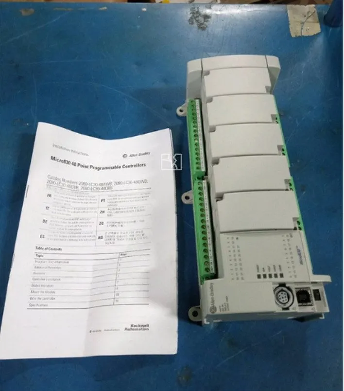 ПЛК ALLEN-BRADLEY 2080-LC30-48QWB Programmable Controller 24vdc