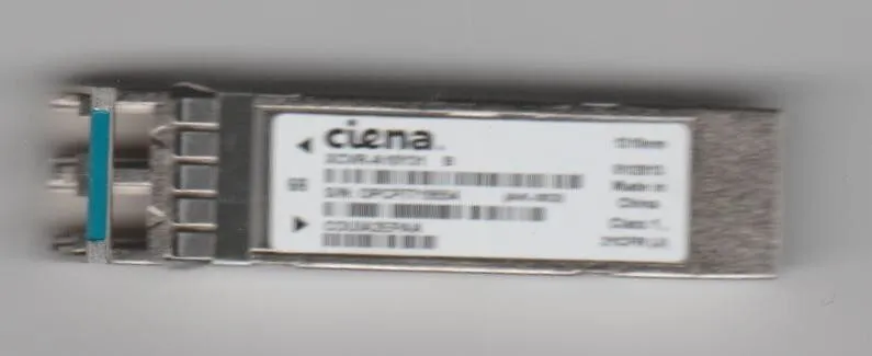 Трансивер Genuine Ciena xcvr-a10y31 Transceiver 1000Base-lX 1310Nm 80Km LC SMF