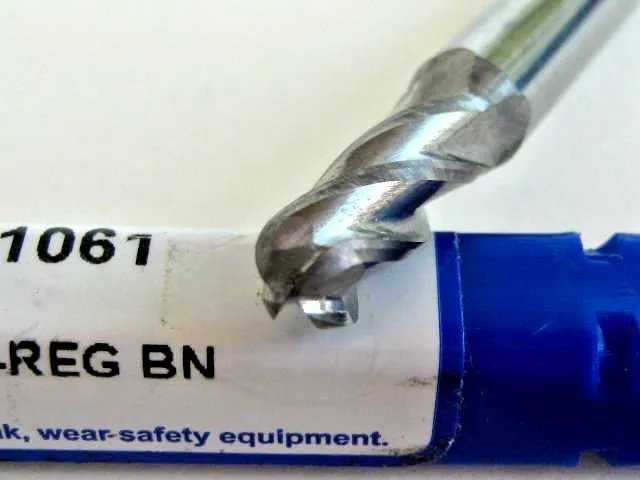 Режущий инструмент 17/64 dia 4fl SE Monster Carbide Ball End Mill 3/4 loc 2-1/2  — фото лота 2