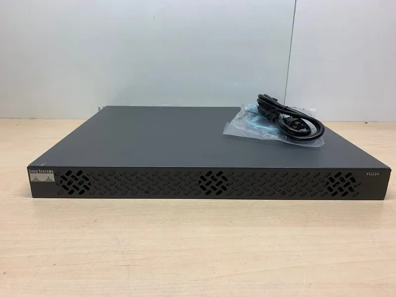 Маршрутизатор Cisco VG224 24-Port Analog Voice VoIP Gateway 10/100 Ethernet Rack