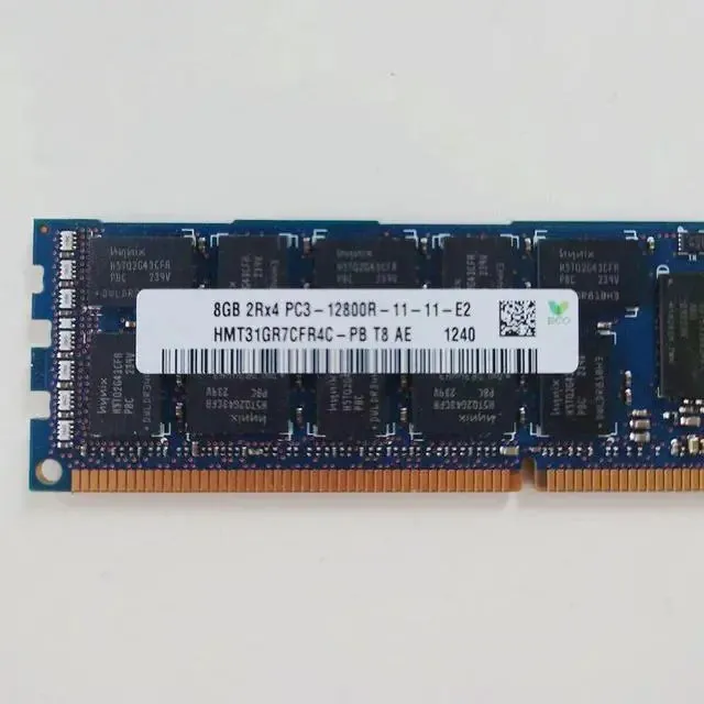 Модуль памяти Hynix 8GB (1X8G) 2Rx4 PC3-12800R HMT31GR7CFR4C-PB DDR3 Server RAM