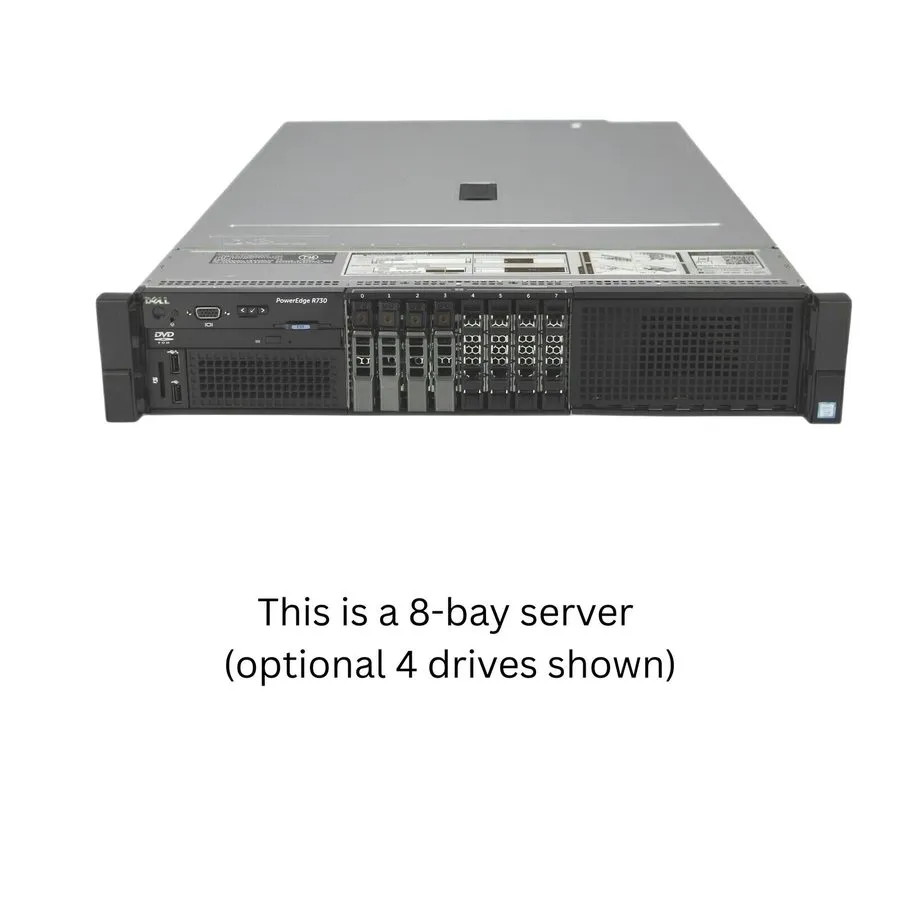Сервер Dell PowerEdge R630 Server Design Lab 8 Bay 2x Intel E5-2600 V3 Processor