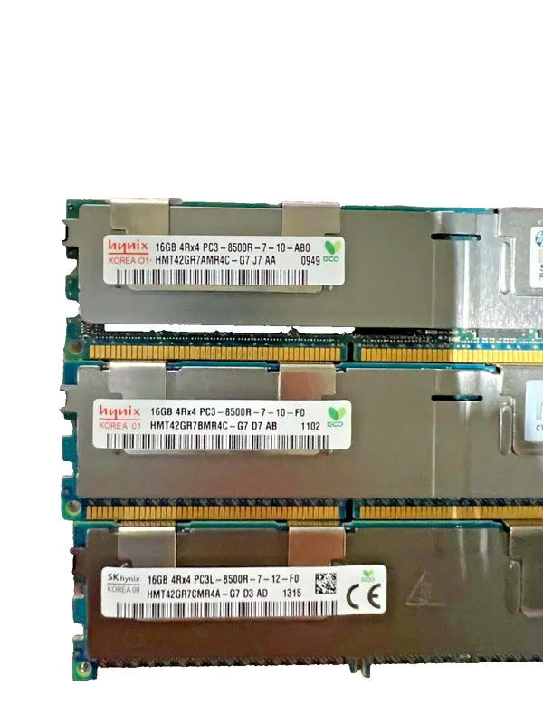 Модуль памяти HMT112R7AFP8C-G7TB Hynix 1GB PC3-8500 DDR3-1066MHz ECC Registered 